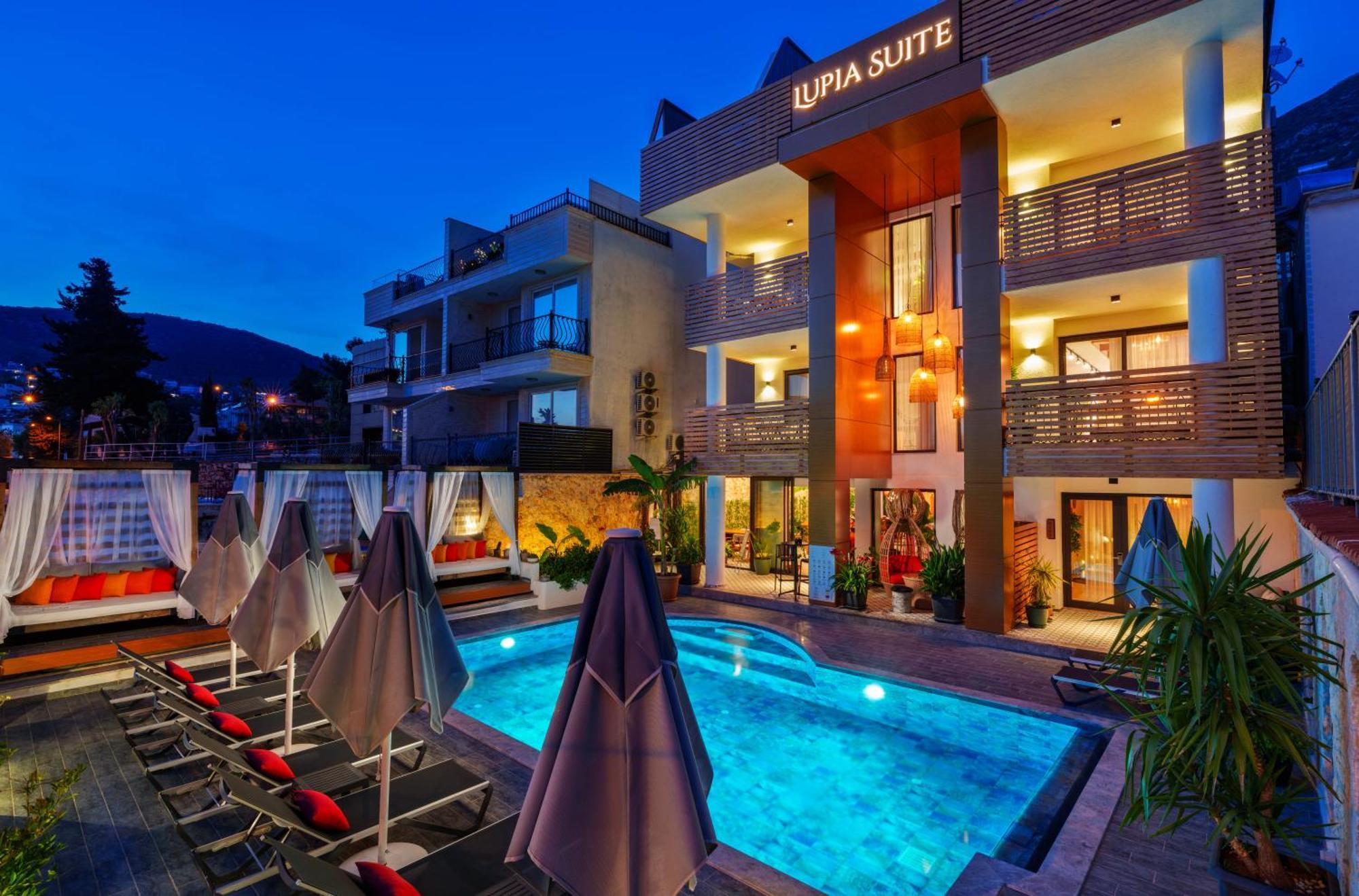 Lupia Suites Калкан Экстерьер фото